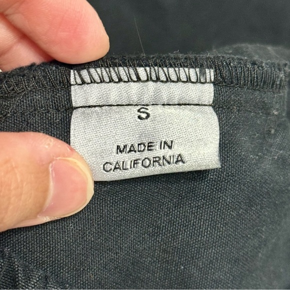 IJJI Black Unisex Cotton Canvas Easy Pants Size S - Picture 10 of 11